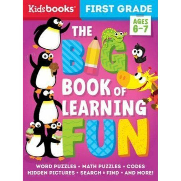 Big Book of Learning Fun -Grade 1 -  by Kidsbooks BRAND NEW - Picture 1 of 3